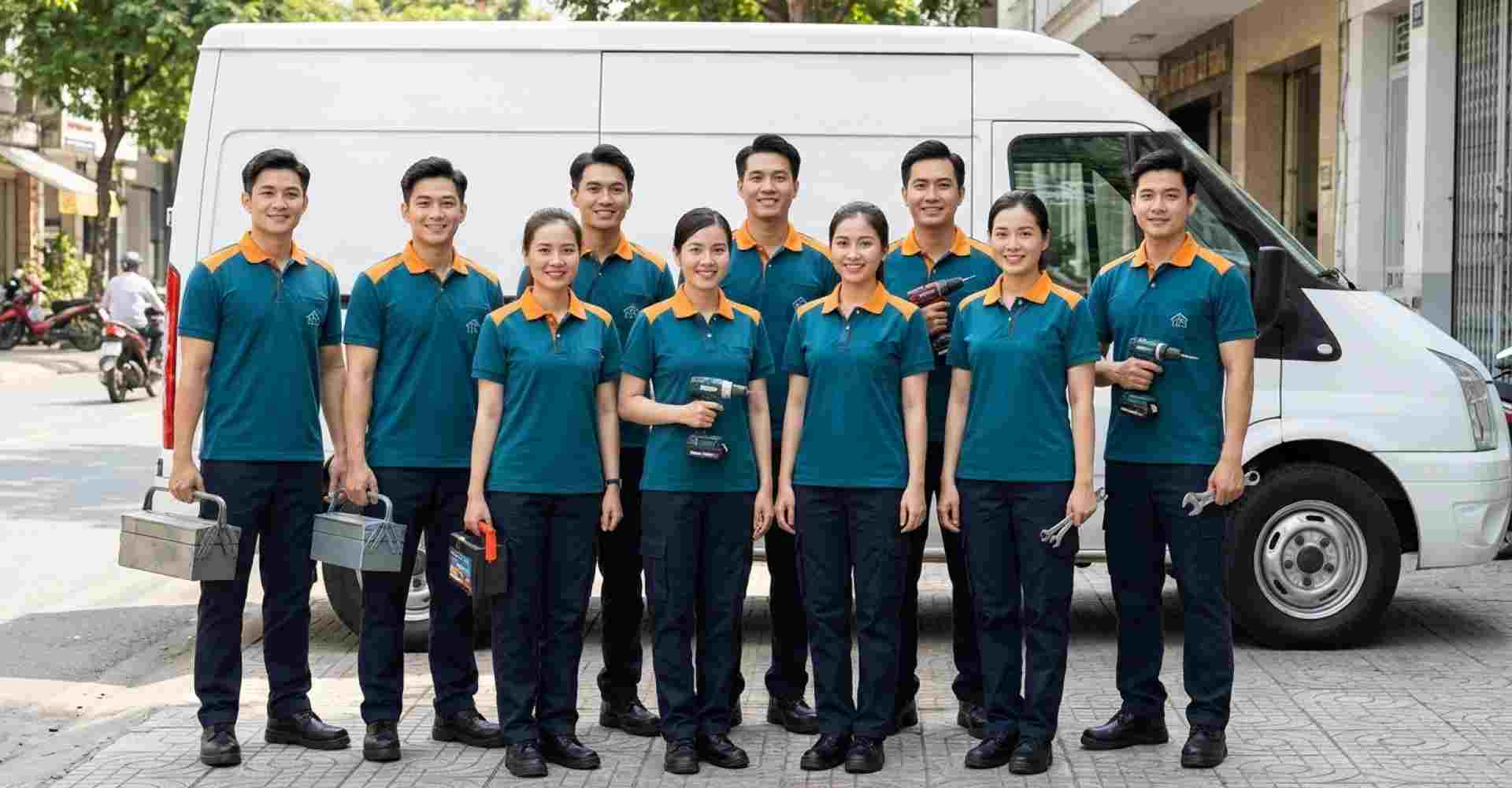 Đội ngũ thợ sửa nhà TPHCM chuyên nghiệp uy tín